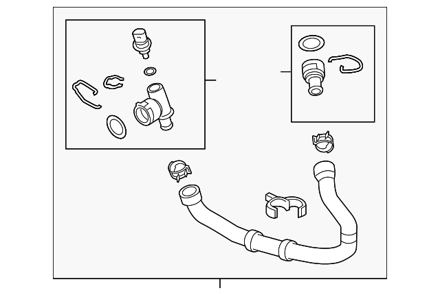 Lower Hose 5Q0-122-051-CT - View 2