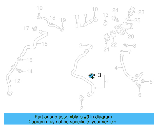 Temp Sensor Retainer Spring 032-121-142 - View 132