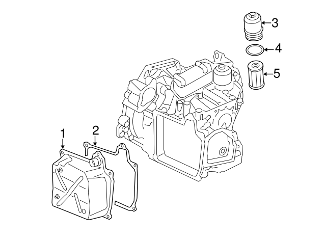Automatic Transmission Cover Gasket 02E-321-371-E - View 30