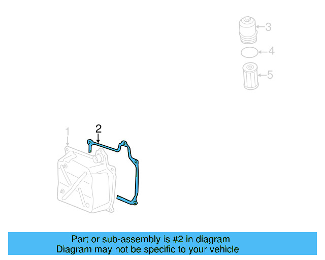 Automatic Transmission Cover Gasket 02E-321-371-E - View 41