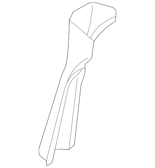 Outer Wheelhouse Reinforced Plate 561-809-820 - View 3