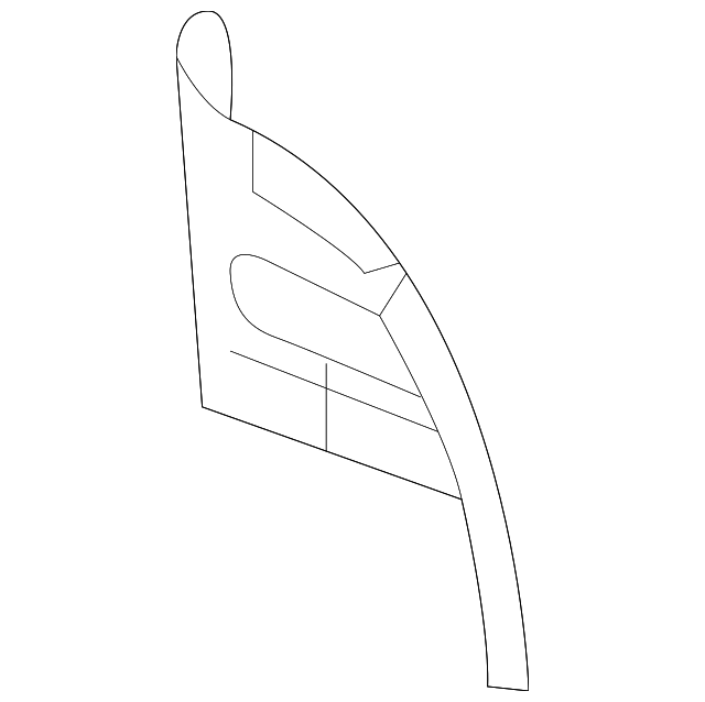 Outer Wheelhouse Reinforced Plate 561-809-820