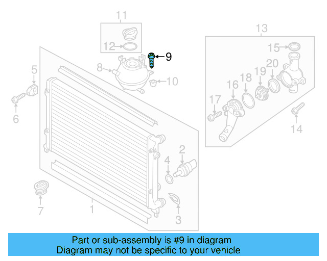 Reservoir Screw N-908-466-02 - View 10