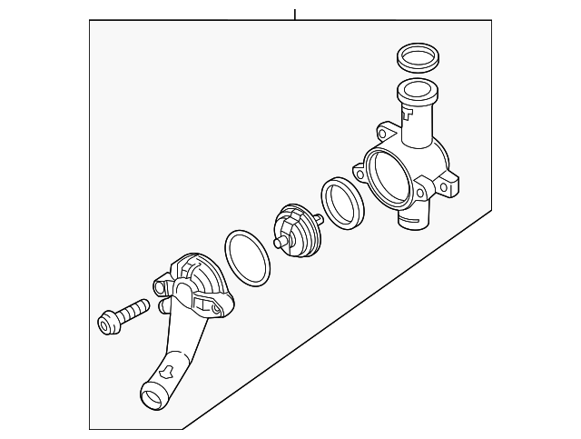 Thermostat Cover 07K-121-121-B