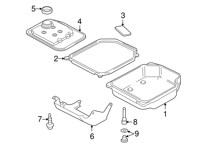 Transmission Oil Pan Gasket 096-321-370
