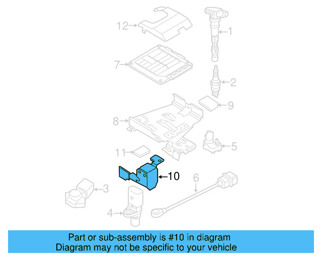 Mount Bracket 1K0-906-214-D