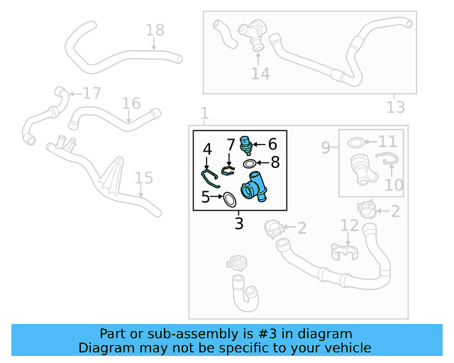 Lower Coupling 5Q0-122-291-T - View 9