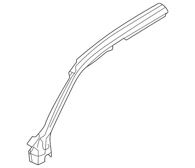 Outer Windshield Pillar 3CN-809-427 - View 2