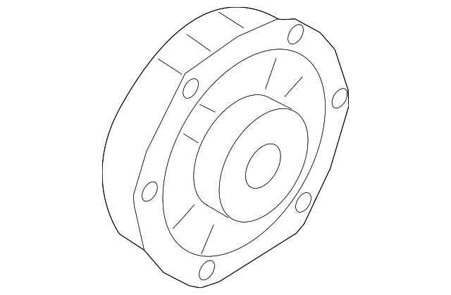 Rear Dr Speaker 561-035-453-A - View 25