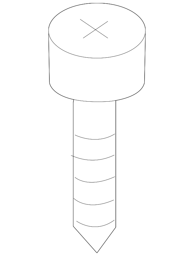 Headlamp Assembly Screw N-910-636-01 - View 3