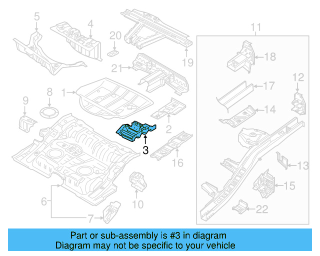 Rear Section 7P0-803-998 - View 9