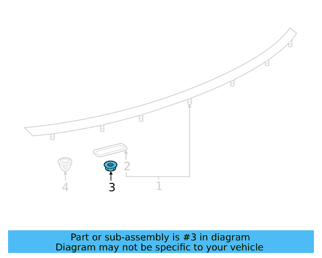 Backup Lamp Assembly Nut N-100-173-04 - View 38