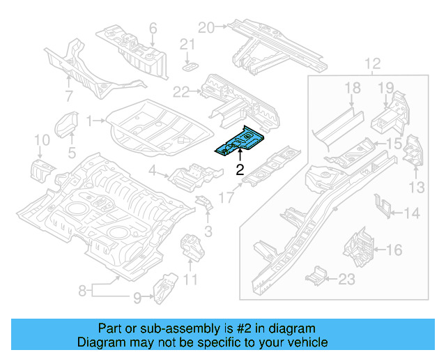 Floor Extension 7P0-802-092 - View 7