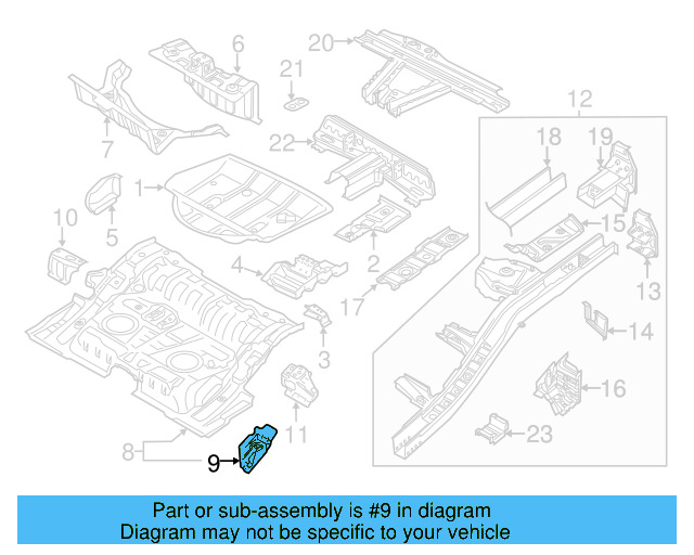Mount Bracket 7P0-804-893