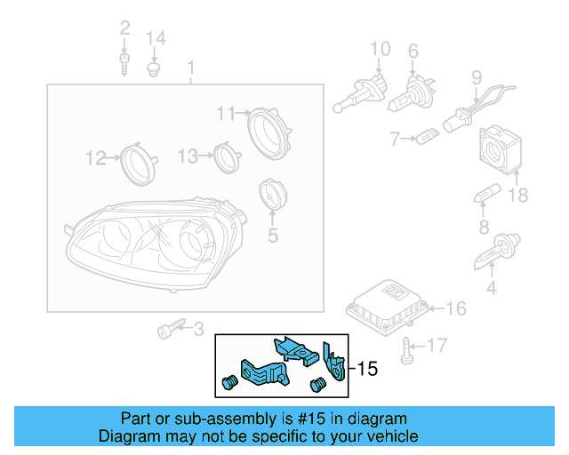 Repair Kit 1K0-998-226 - View 22