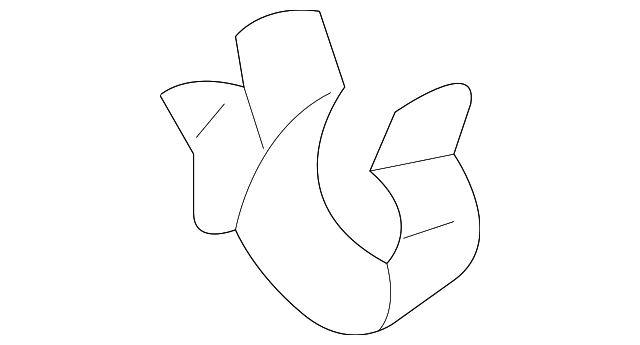 Drain Hose Front Bracket 8R0-877-244 - View 8