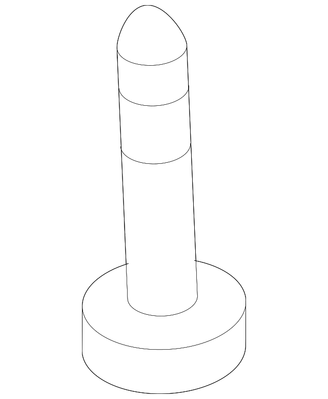 Adjust Motor Bolt 1C0-941-141 - View 4