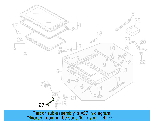 Crank Handle 7L6-875-699 - View 6