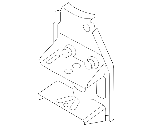 Bumper Bracket 7P0-801-769 - View 2