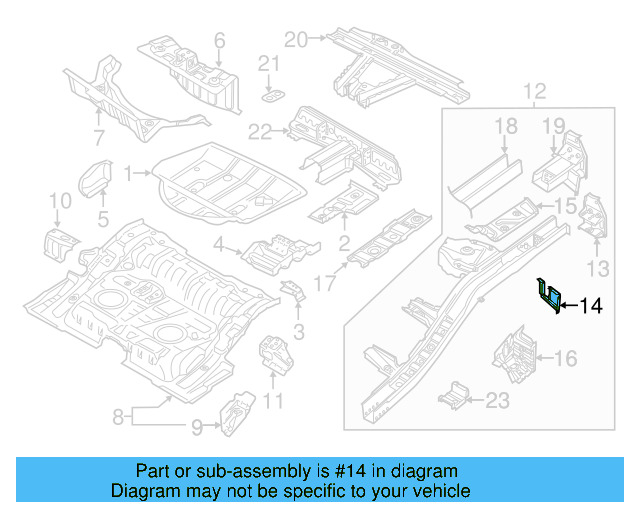 Floor Extension 7P0-802-091-A