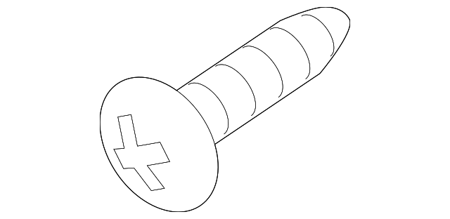 Fog Lamp Assembly Screw N-090-294-1 - View 3