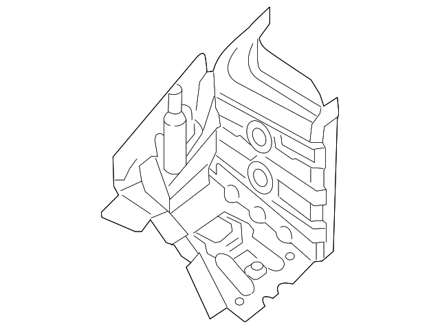 Front Mount Bracket 7P0-803-717-A - View 10