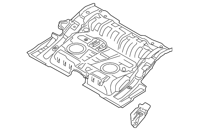 Front Mount Bracket 7P0-803-717-A - View 6