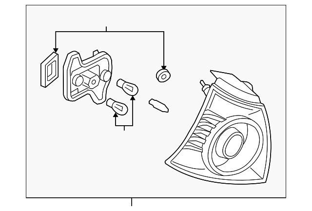 Tail Lamp Assembly 1K6-945-095-AD - View 4