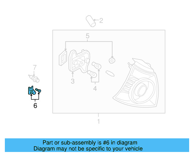 Spacer 1K6-998-215 - View 3