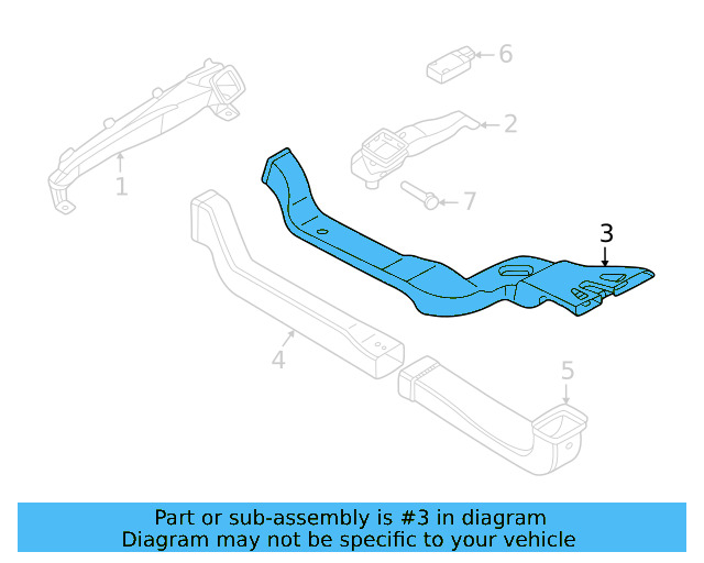 Floor Duct 1EA-819-801 - View 4