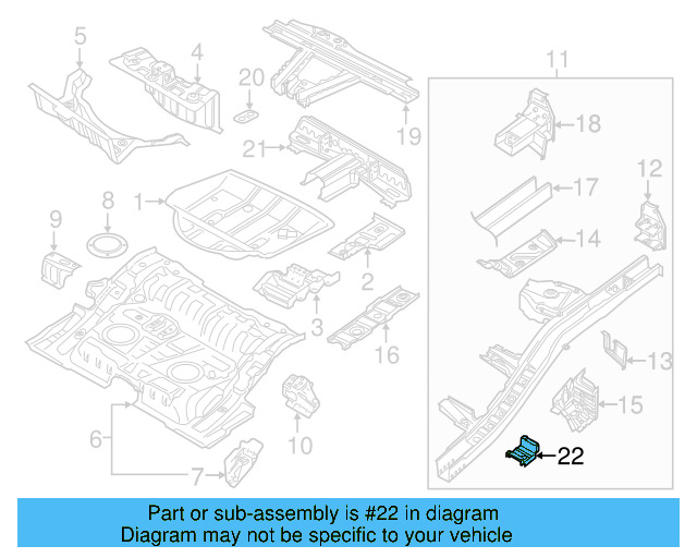 Front Cross 7P0-802-228 - View 5