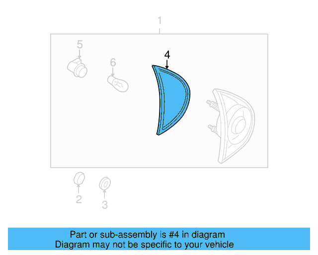 Gasket 1K6-945-191 - View 4
