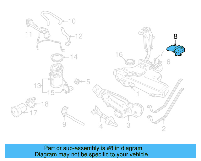 Pipe Bracket 1C0-201-154-A - View 6