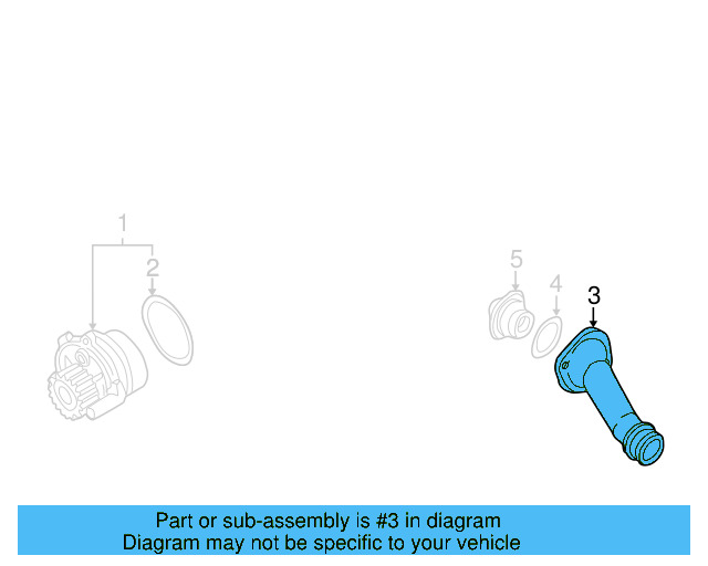 Thermostat Housing 06B-121-121-L - View 7