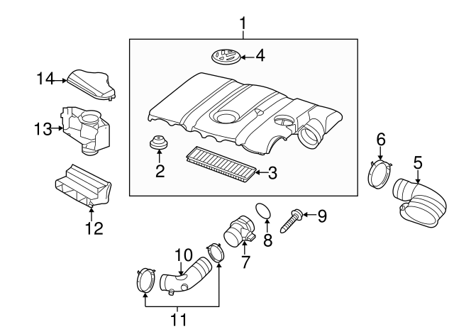 Air Mass Sensor Screw N-901-720-04