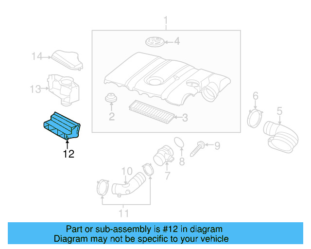 Air Inlet Duct 5P0-805-971-9B9 - View 19