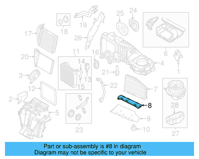 Air Filter Holder 561-819-422 - View 9