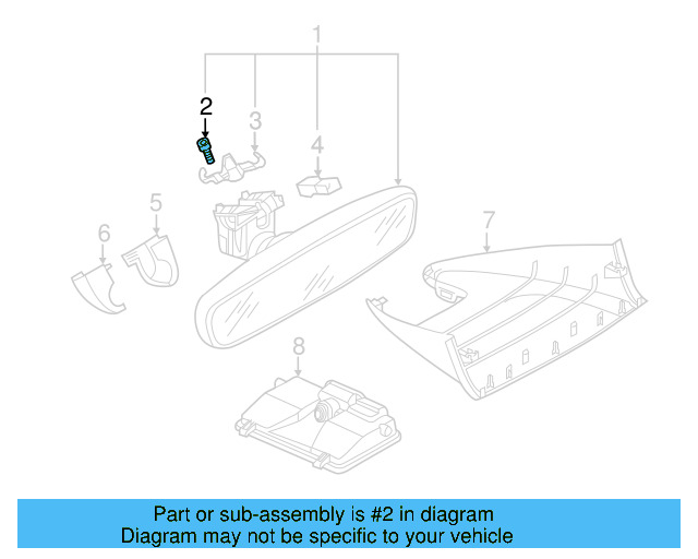 Mirror Inside 3G0-857-511-N-9B9 - View 11