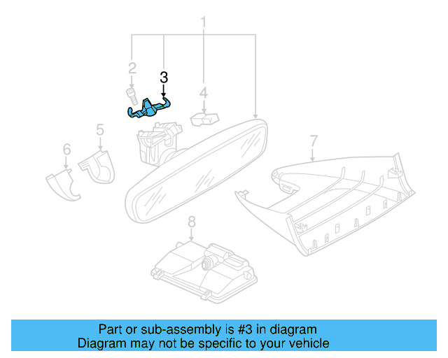 Mirror Inside Bolt N-106-133-01 - View 13