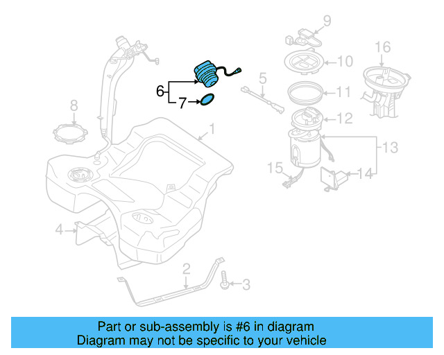 Fuel Cap 3C8-201-550-E