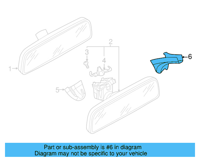 Rear Cap 5NA-857-593-9B9 - View 3