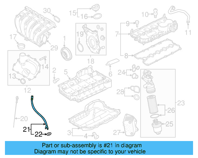 Oil Tube 07K-115-610-A
