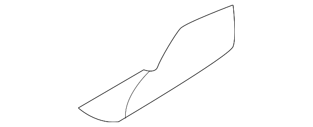 Hinge Cover 3B0-823-630-A-B41 - View 2