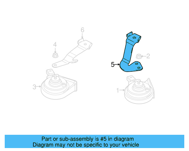 Bracket 1K0-951-182-H - View 12