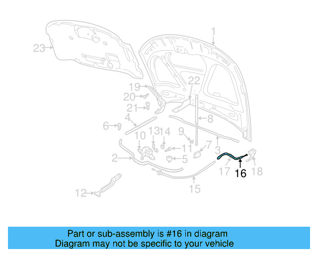 Release Cable 3B1-823-535-D - View 5