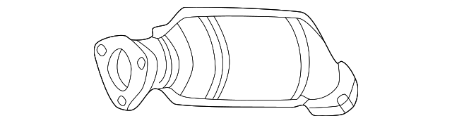 Catalytic Converter 8E0-131-089-DX - View 3