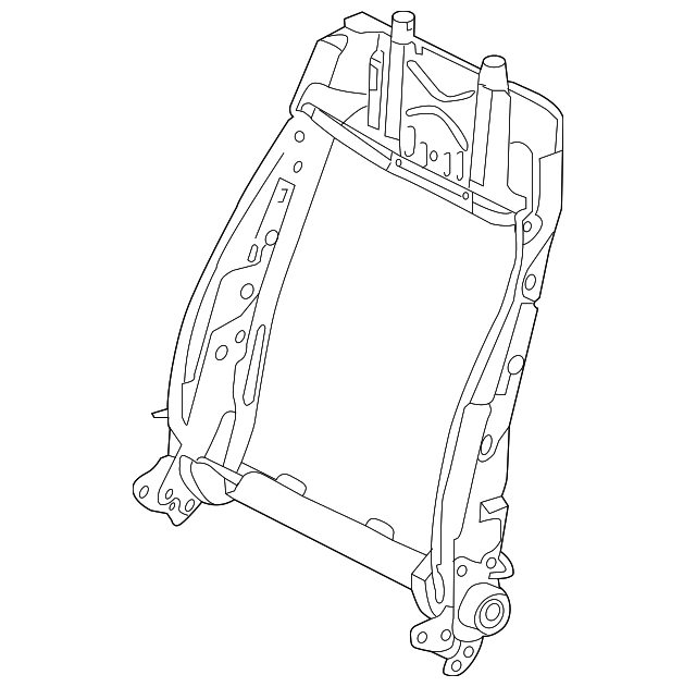 Seat Back Frame 5C5-881-045-J