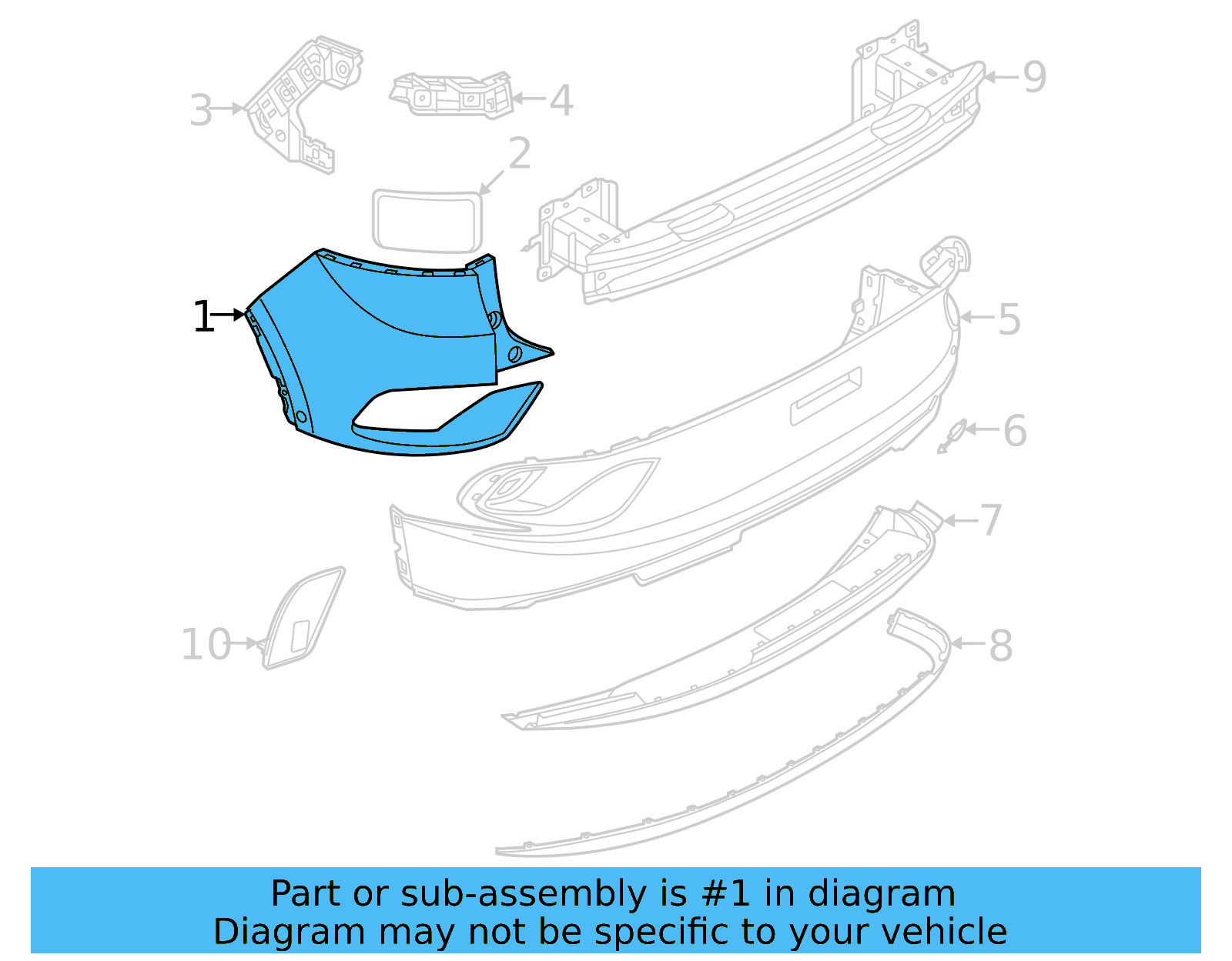 Side Panel 11K-807-418-GRU - View 5