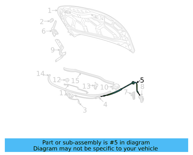 Release Cable 11A-823-535-A