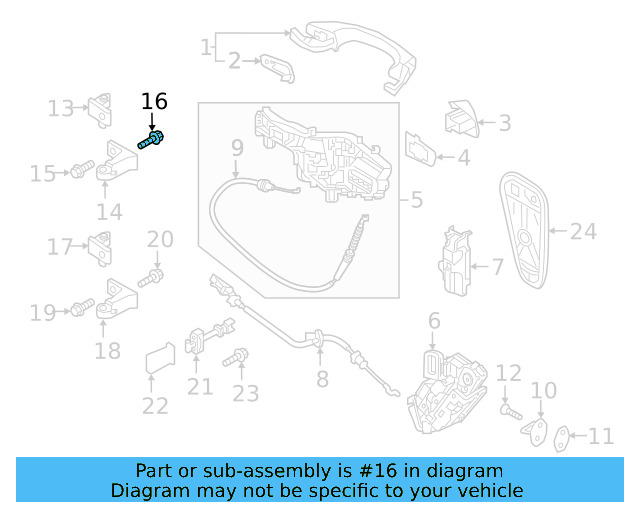 Upper Hinge Mount Bolt N-912-056-02 - View 63